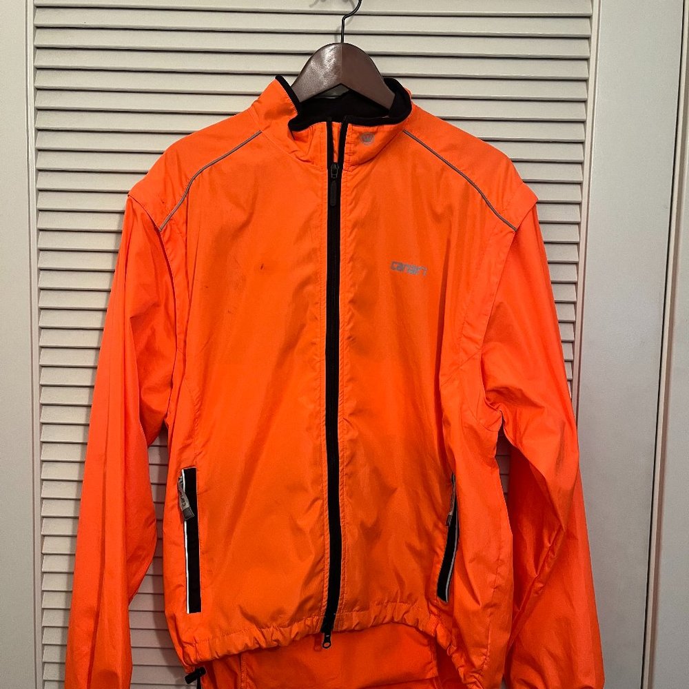 Canari High Viz Waterproof Jacket/Vest - Size Large